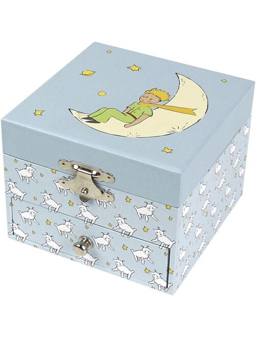 Boîte à musique cube Le Petit Prince bleu clair - Kiabi