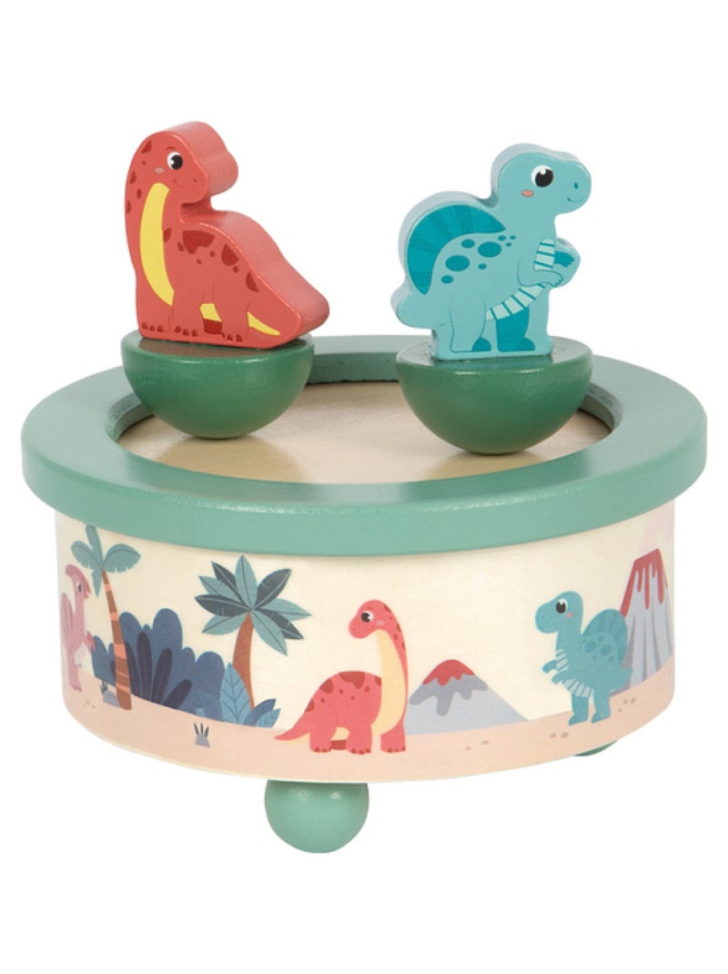 Boîte à musique Dino Vert - Kiabi
