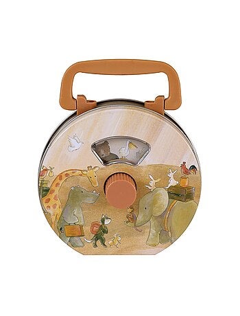 Boite à musique en métal Arche de Noé