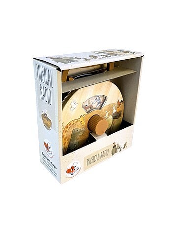 Boite à musique en métal Arche de Noé