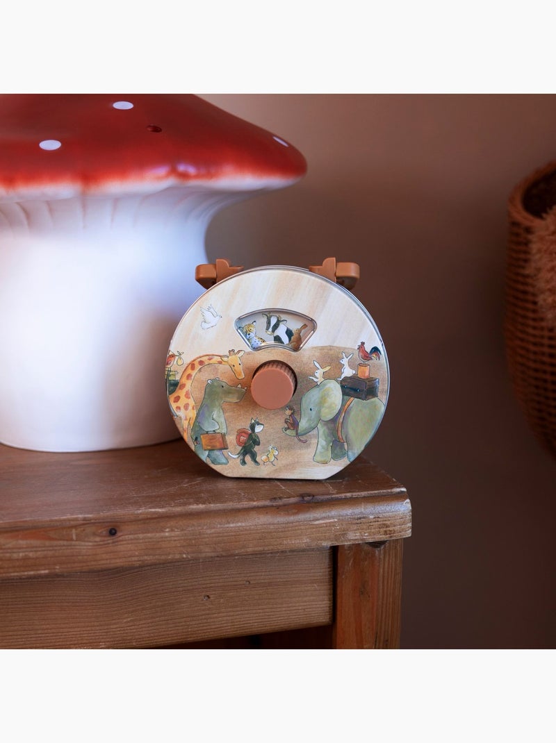 Boite à musique en métal Arche de Noé Beige - Kiabi