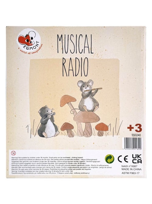 Boite à musique en métal Musiciens - Kiabi