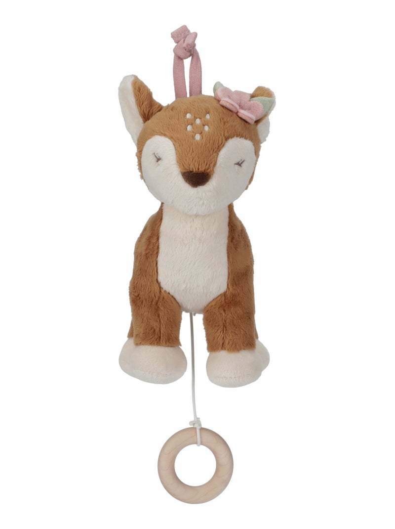 Boite à musique faon Fairy Garden Marron - Kiabi