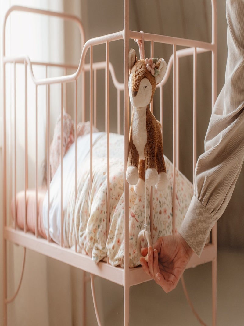 Boite à musique faon Fairy Garden Marron - Kiabi