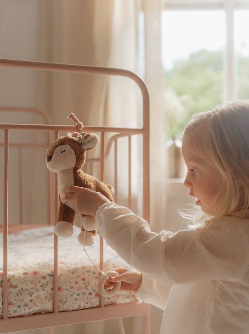 Boite à musique faon Fairy Garden Marron - Kiabi