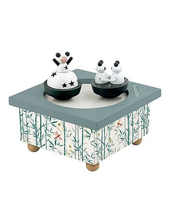 Boite à Musique Fille & Pandas