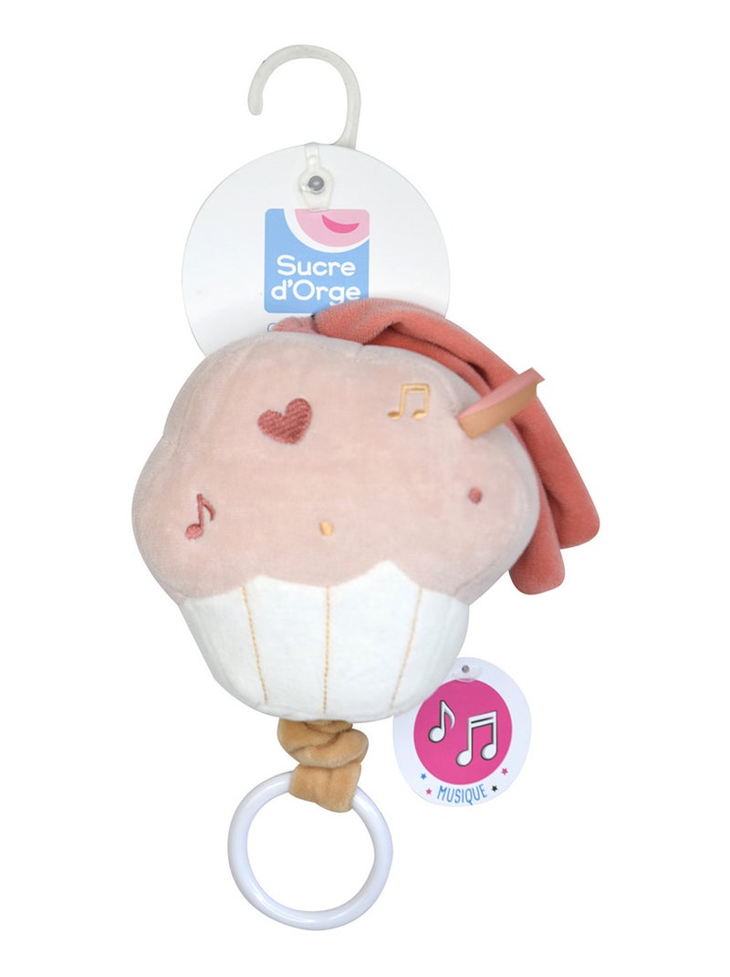 BOITE A MUSIQUE GATEAU VELOURS DOUX Rose - Kiabi