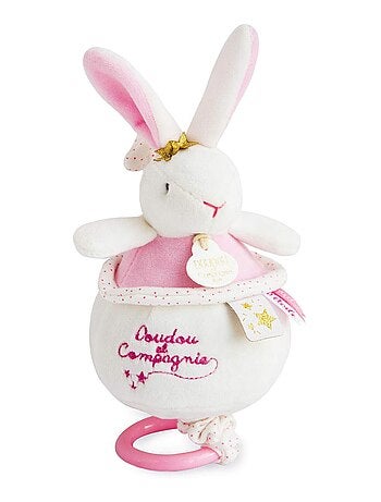 Boite à musique Lapin Fleurs