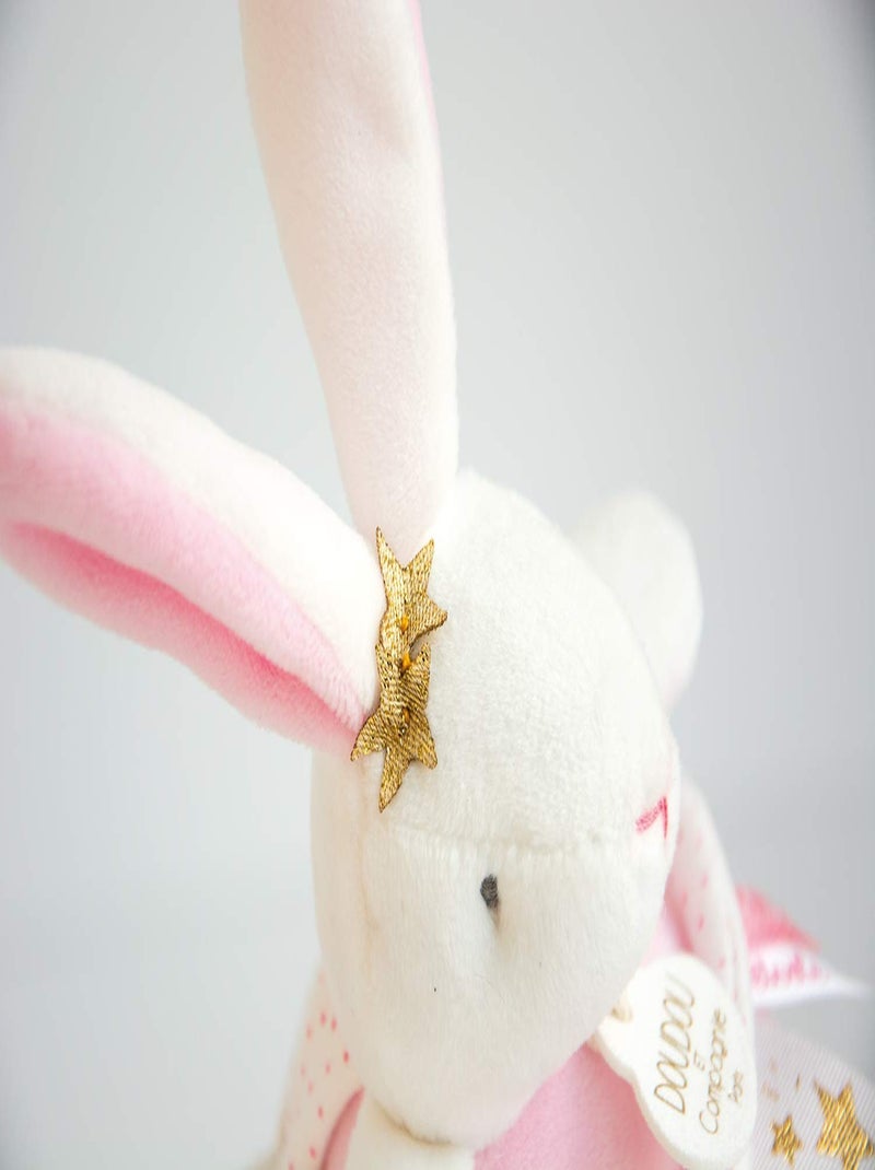 Boite à musique Lapin Fleurs Rose - Kiabi