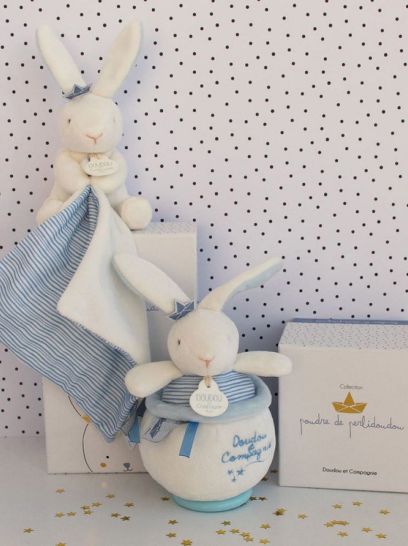 Boite à musique Lapin Matelot Bleu - Kiabi