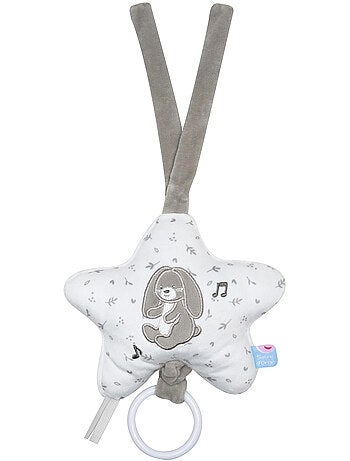 Boite a musique lapin remy velours doux