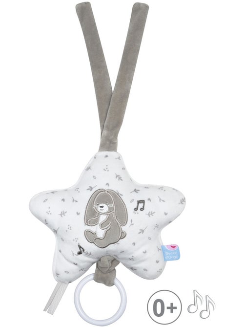 BOITE A MUSIQUE LAPIN REMY VELOURS DOUX - Kiabi
