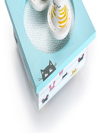 Boite à Musique Fille & Pandas