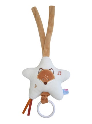 BOITE A MUSIQUE RENARD VELOURS DOUX