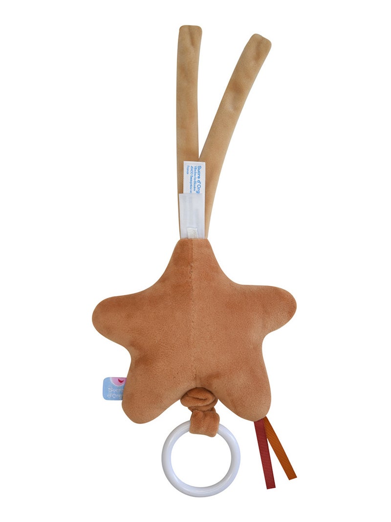 BOITE A MUSIQUE RENARD VELOURS DOUX Marron - Kiabi