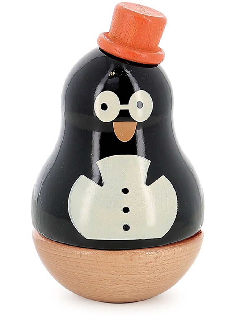 Boite à musique rené le pingouin Noir - Kiabi