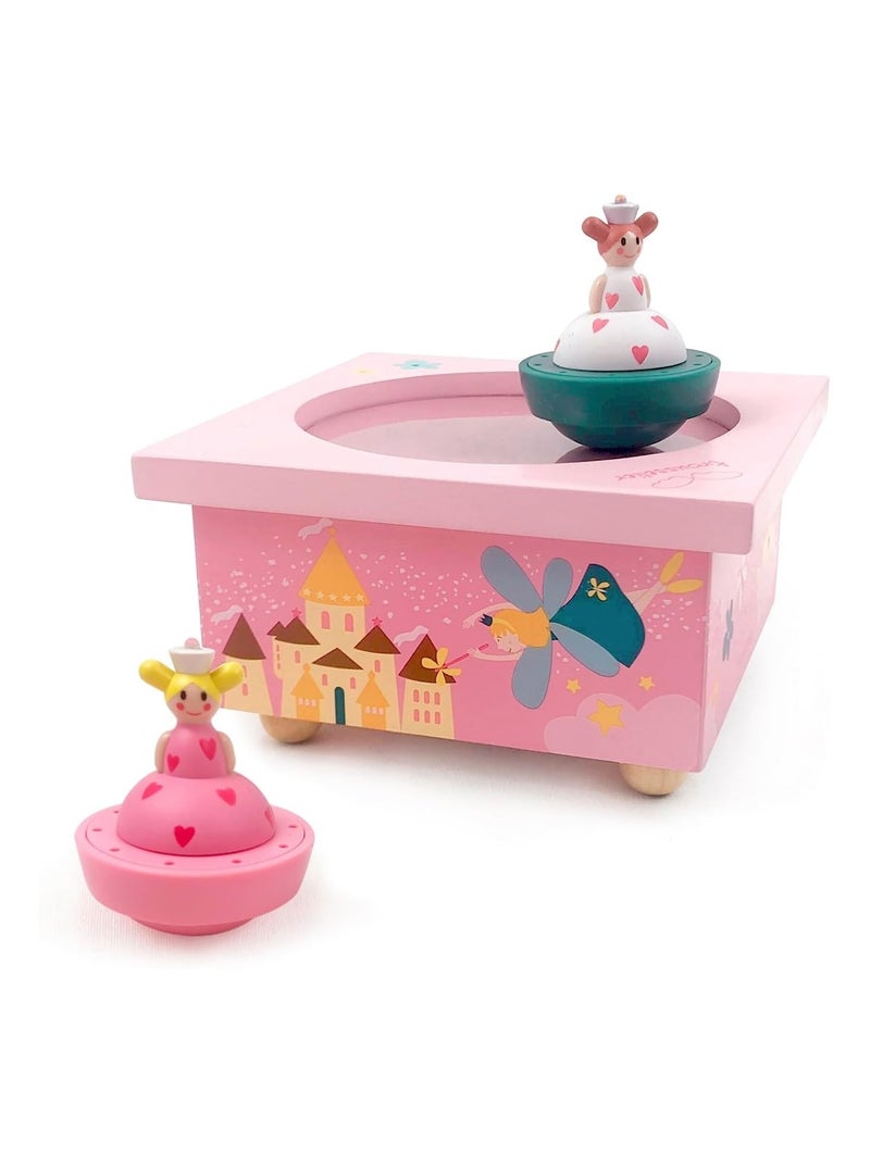Boite à Musique Soeurs Princesses Rose - Kiabi
