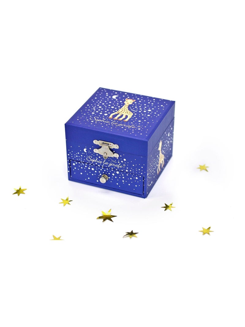 Boite à Musique Sophie La Girafe Milky Way Bleu - Kiabi