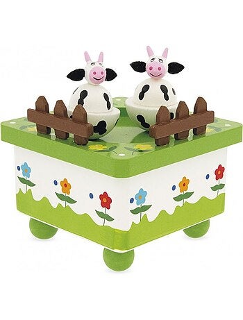 Boite à musique vaches