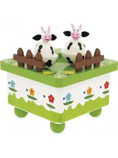 Boite à musique vaches - Kiabi