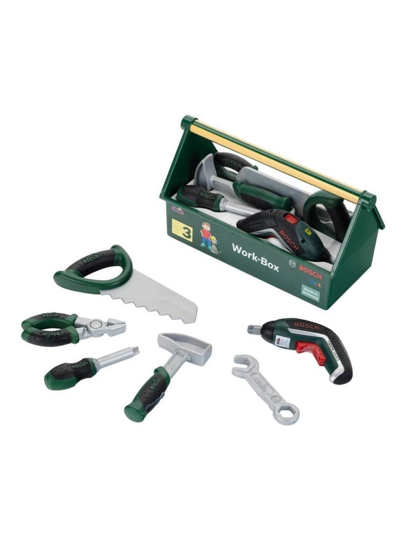 Boîte à outils Bosch - Jeu d'outils de 7 pièces Vert - Kiabi