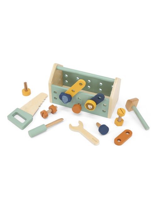 Boîte à outils en bois bois contreplaqué FSC® - Kiabi