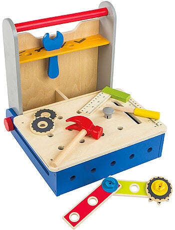 Boîte à outils pliante en bois PLAY & LEARN