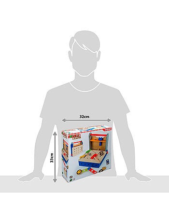 Boîte à outils pliante en bois PLAY & LEARN