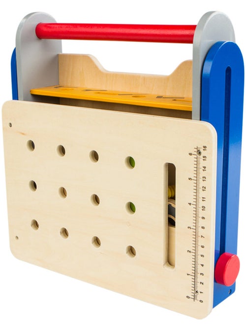 Boîte à outils pliante en bois PLAY & LEARN - Kiabi