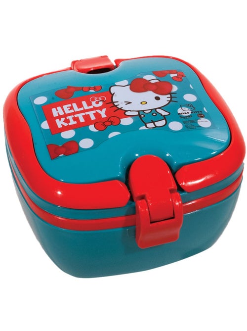 Boîte à repas enfants 'Hello Kitty' 18 x 9 x 15 cm PVC GIOVAS - Kiabi Boîte à repas enfants 'Hello Kitty' 18 x 9 x 15 cm PVC GIOVAS - Kiabi