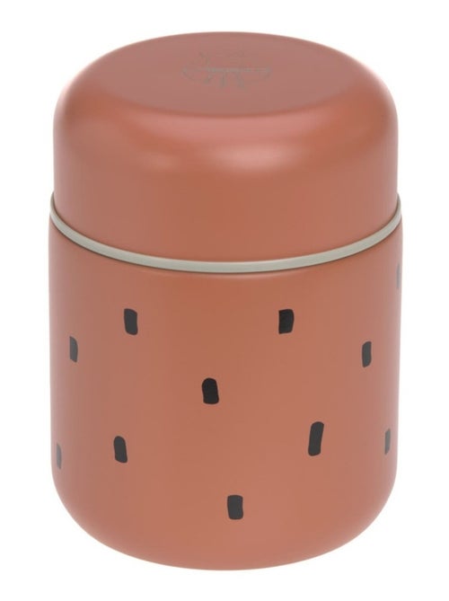 Boîte à repas inox Isotherme Happy Prints Caramel - Kiabi