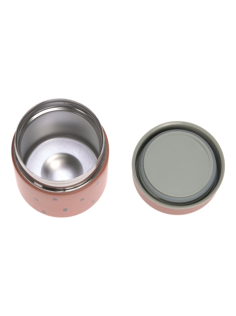 Boîte à repas inox Isotherme Happy Prints Caramel Marron - Kiabi