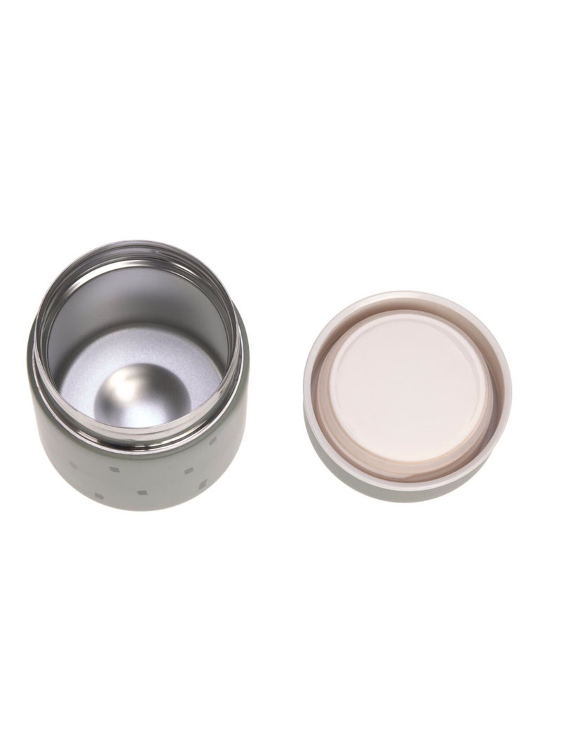 Boîte à repas inox Isotherme Happy Prints Olive Vert - Kiabi