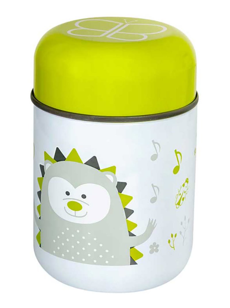 Boîte à repas isotherme et sa cuillère Hérisson Jaune - Kiabi