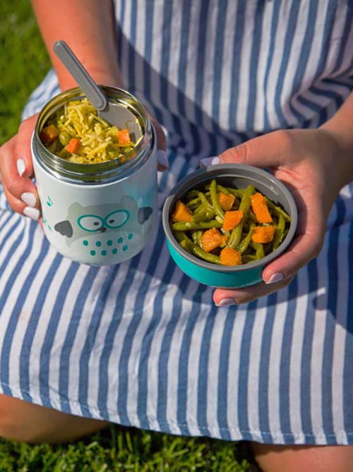 Boîte à repas isotherme et sa cuillère Hérisson - Kiabi