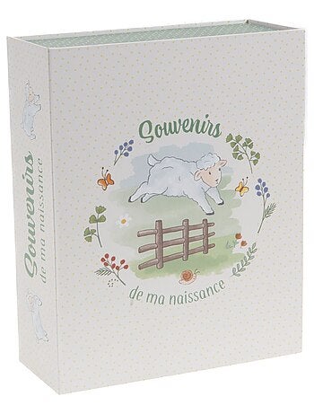 Boîte à souvenirs de naissance CAMPAGNE
