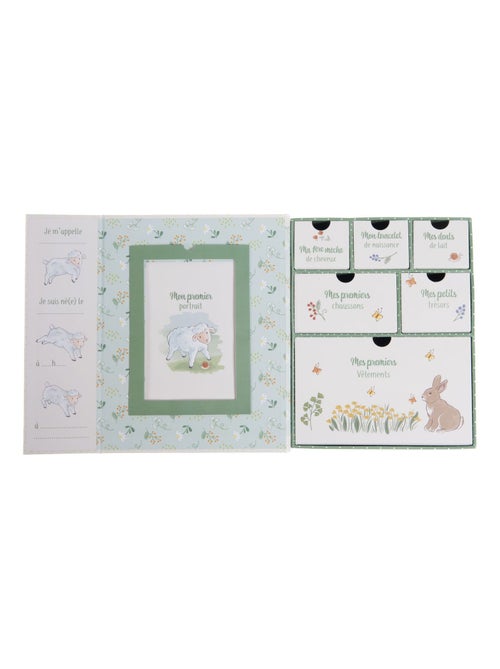 Boîte à souvenirs de naissance CAMPAGNE - Kiabi