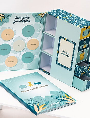 Boîte à trésors et journal de naissance