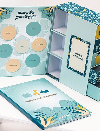 Boîte à trésors et journal de naissance