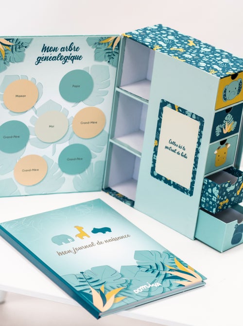 Boîte à trésors et journal de naissance - Kiabi