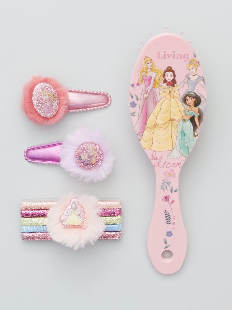 Boite accessoires cheveux 'La Reine des Neiges' rose - Kiabi
