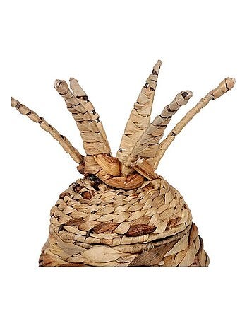 Boite ananas paille naturelle
