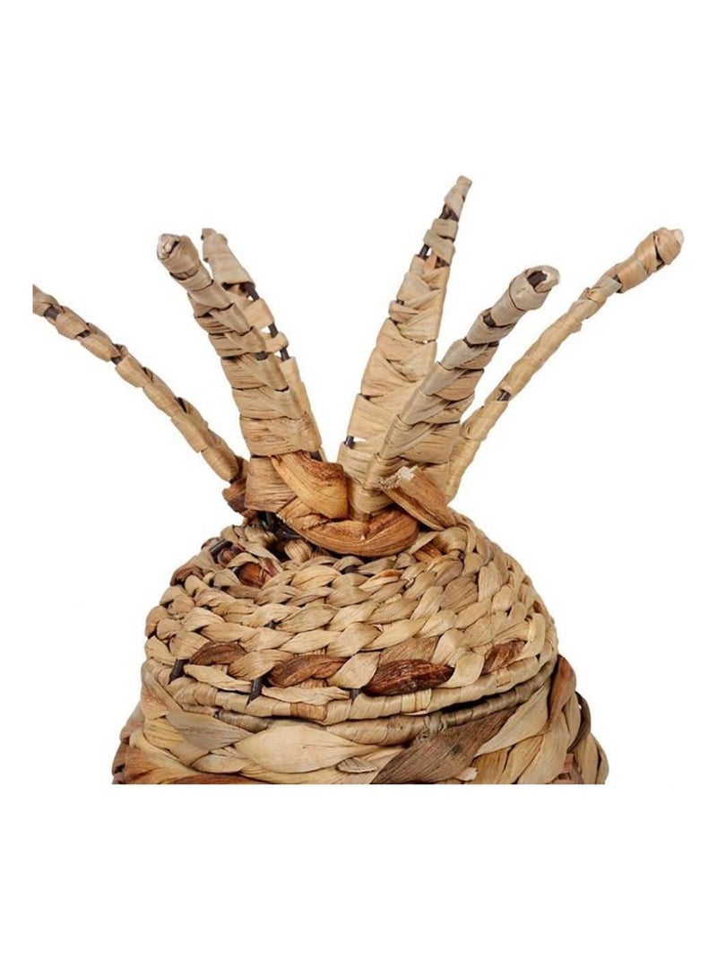 Boite ananas paille naturelle Beige - Kiabi