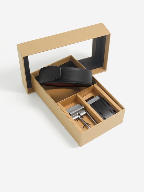 Boite cadeau - Ceinture avec 2 boucles - Kiabi Boite cadeau - Ceinture avec 2 boucles - Kiabi