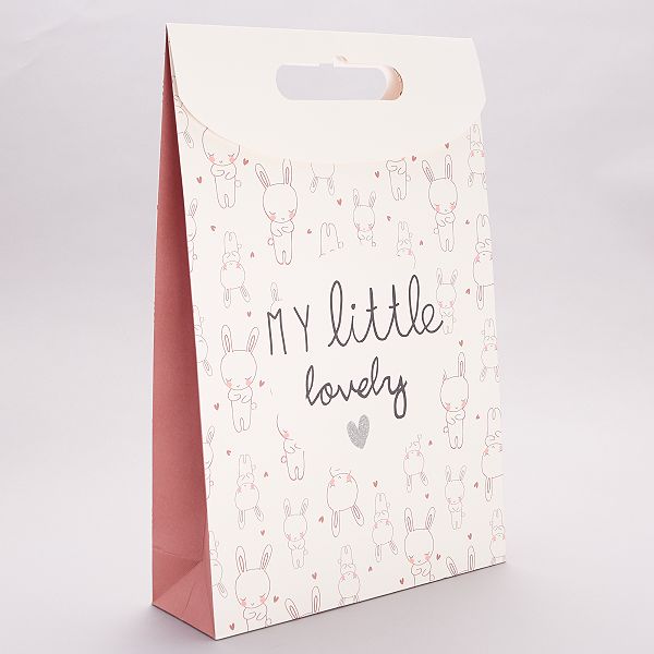 Boite Cadeau En Papier Recycle Bebe Fille Beige Kiabi 2 00