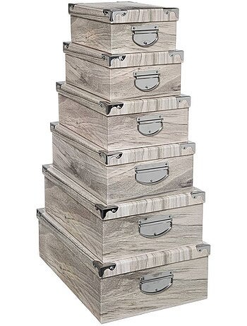 Boite Coins x6 Lady Jungle BOX'