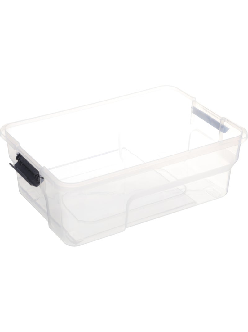 Boîte compartimentée 5L avec couvercle SAMBA Transparent - Kiabi
