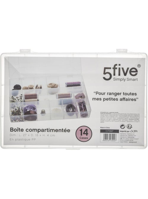 Boîte compartimentée Grand format TIDE'N SMALL - Kiabi