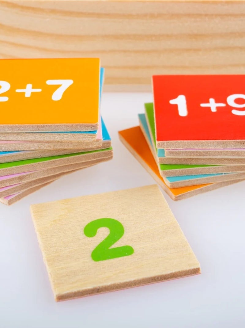 Boîte d'addition et de soustraction Beige - Kiabi