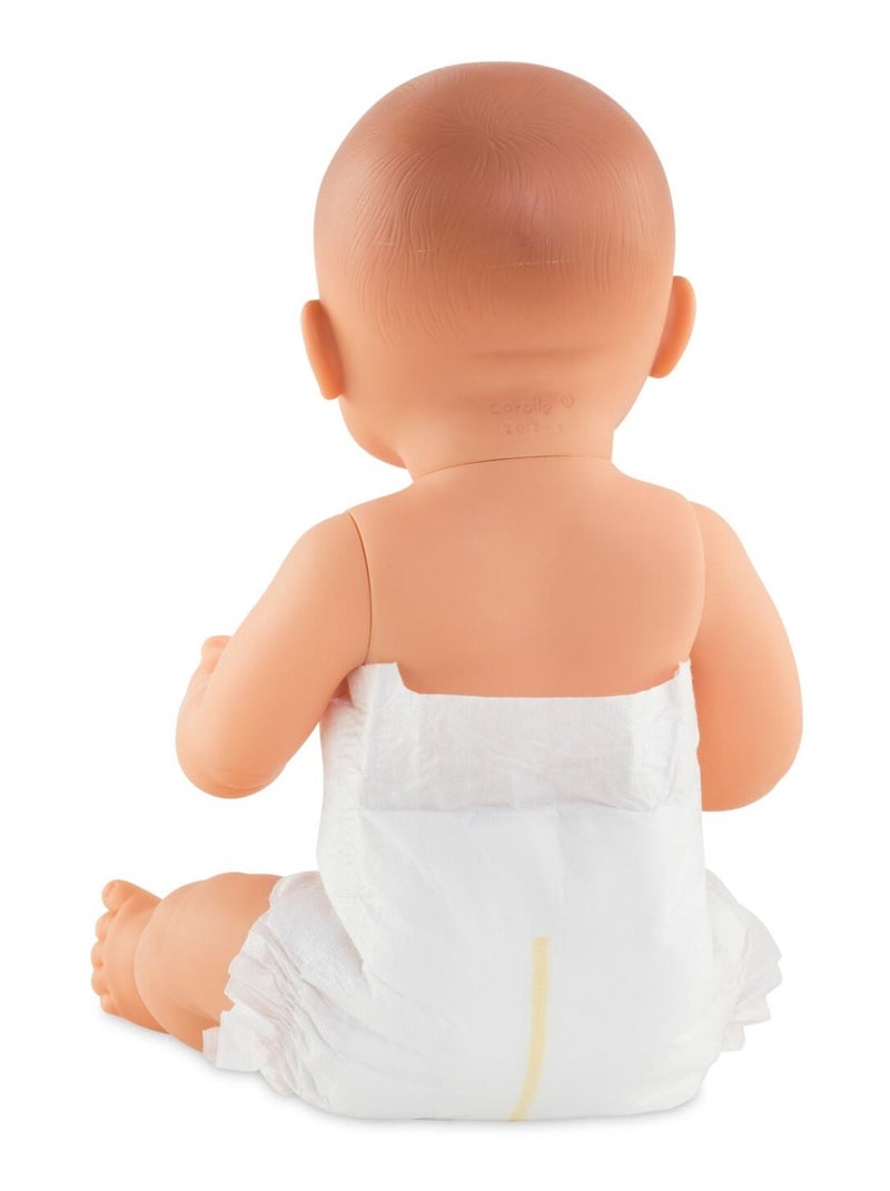 Boîte de 12 couches pour poupon 36 et 42 cm Beige - Kiabi